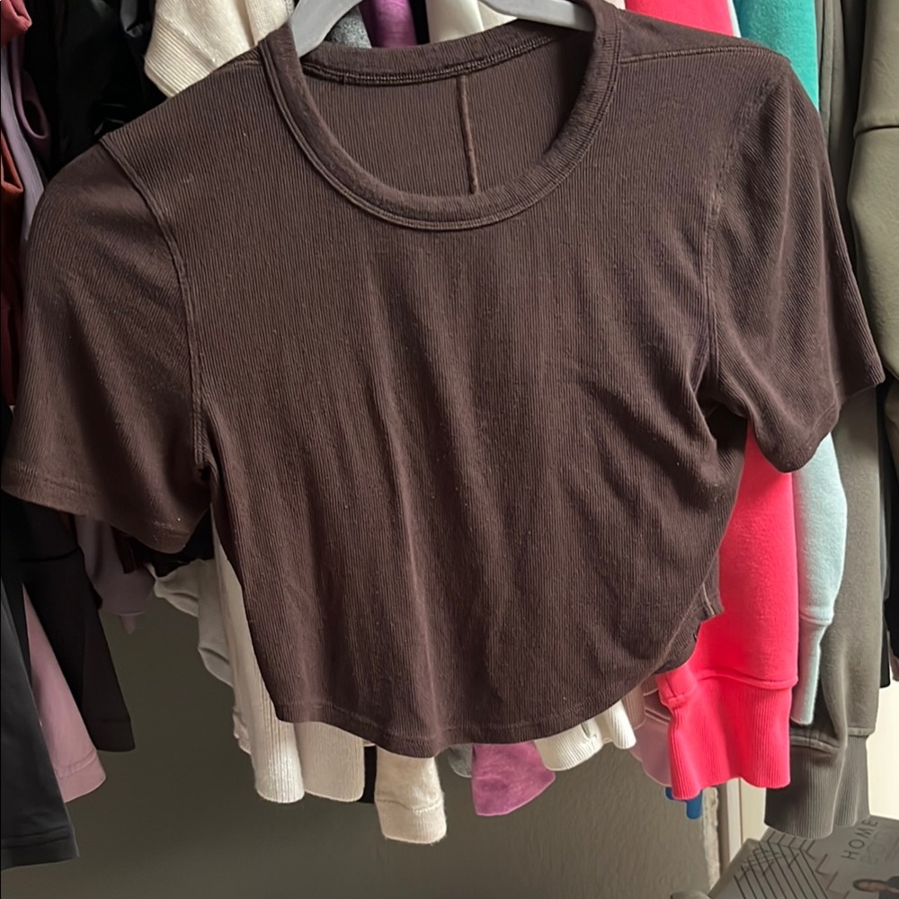 Lululemon Ribbed Crop Top,  size 4